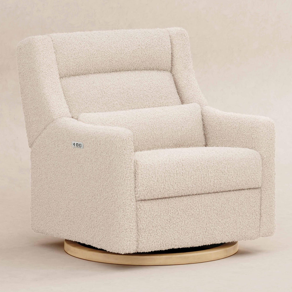 Babyletto Kiwi Plus Chair and a Half Power Recliner & Swivel Glider with Power Adjustable Headrest and USB Port