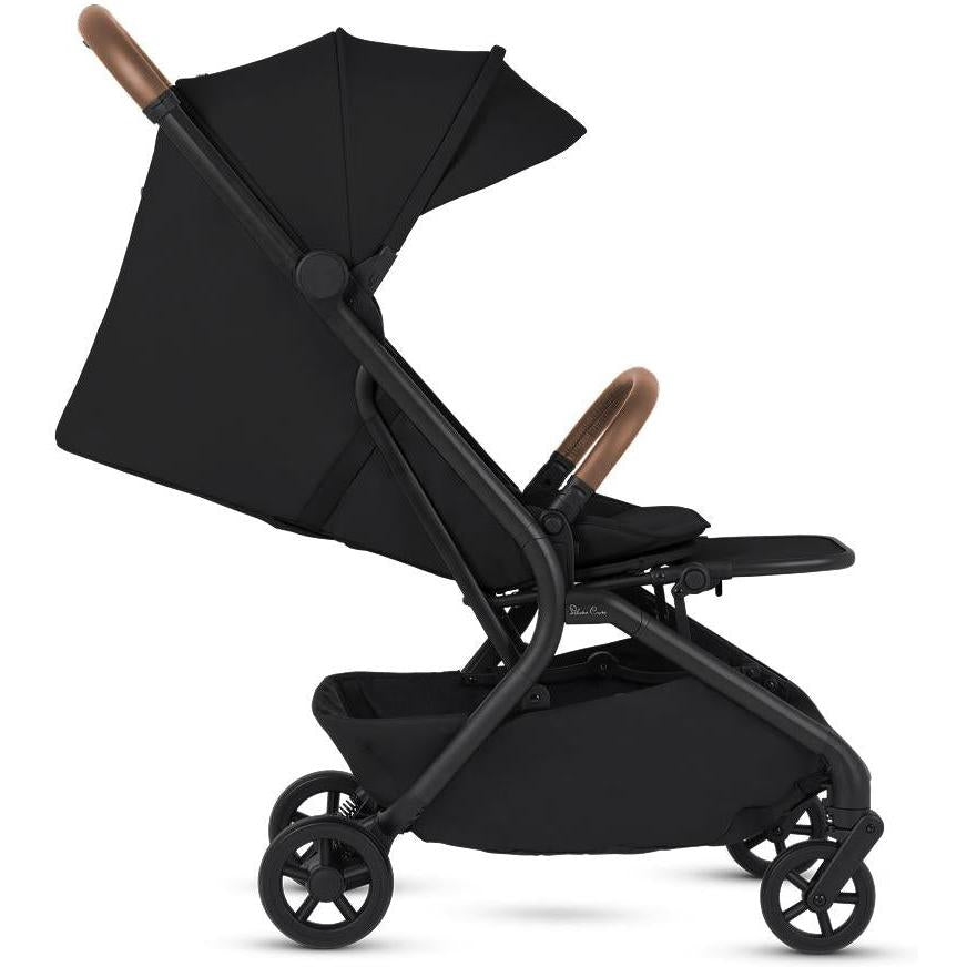 Silver Cross Nia Compact Stroller + Folding Bassinet Bundle