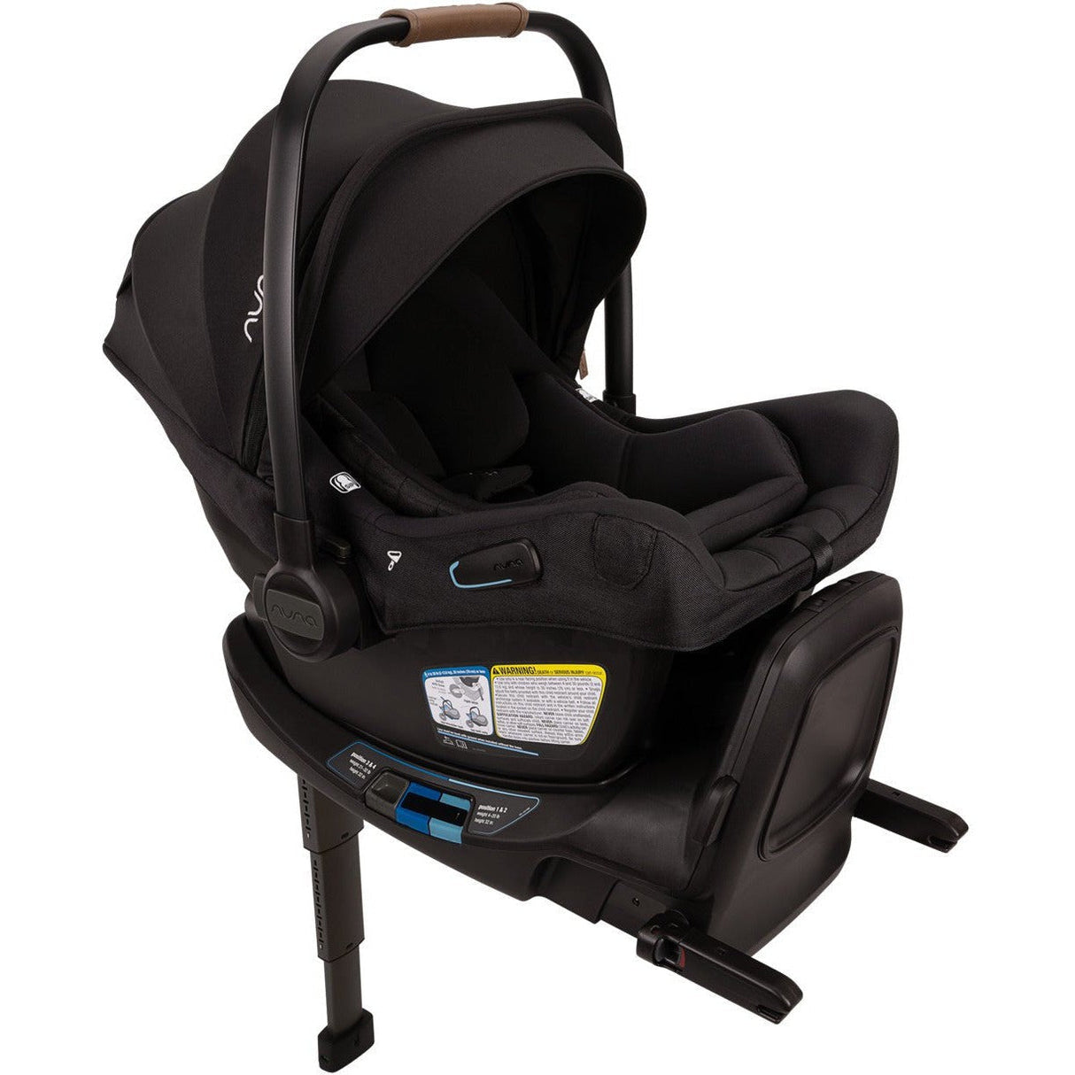 Nuna DEMI Next Stroller + PIPA Aire RX Infant Car Seat Travel System