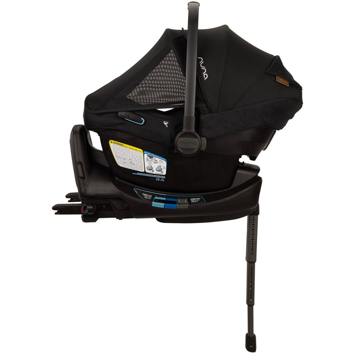 Nuna DEMI Next Stroller + PIPA Aire RX Infant Car Seat Travel System