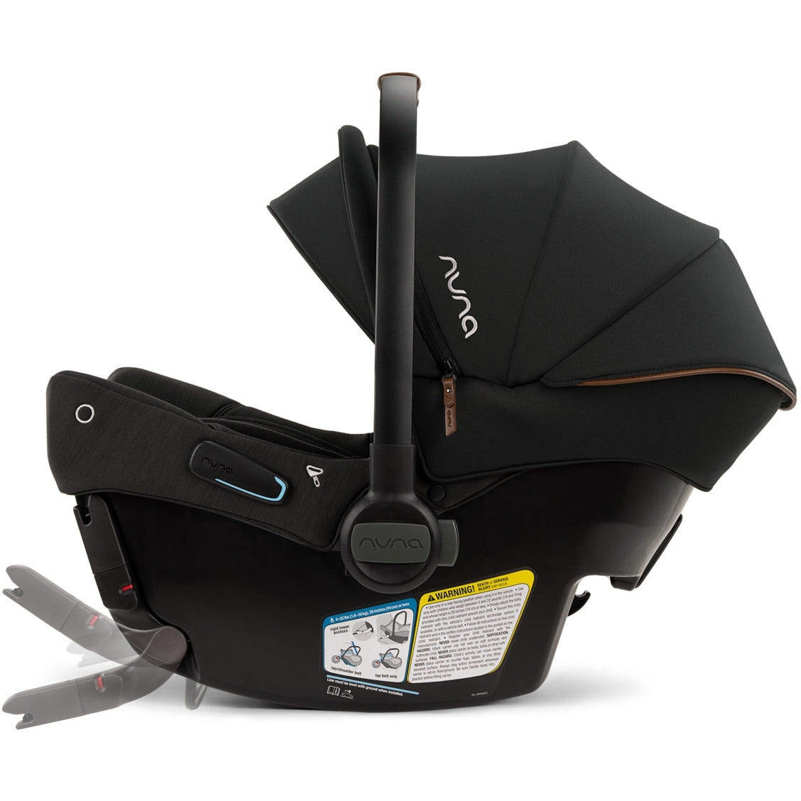 Nuna DEMI Next with Travel Board + PIPA Urbn Travel System