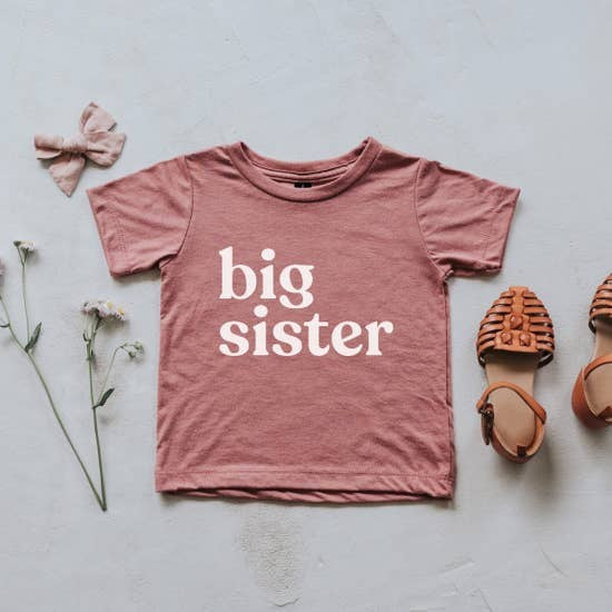 Big Sister Tee Mauve