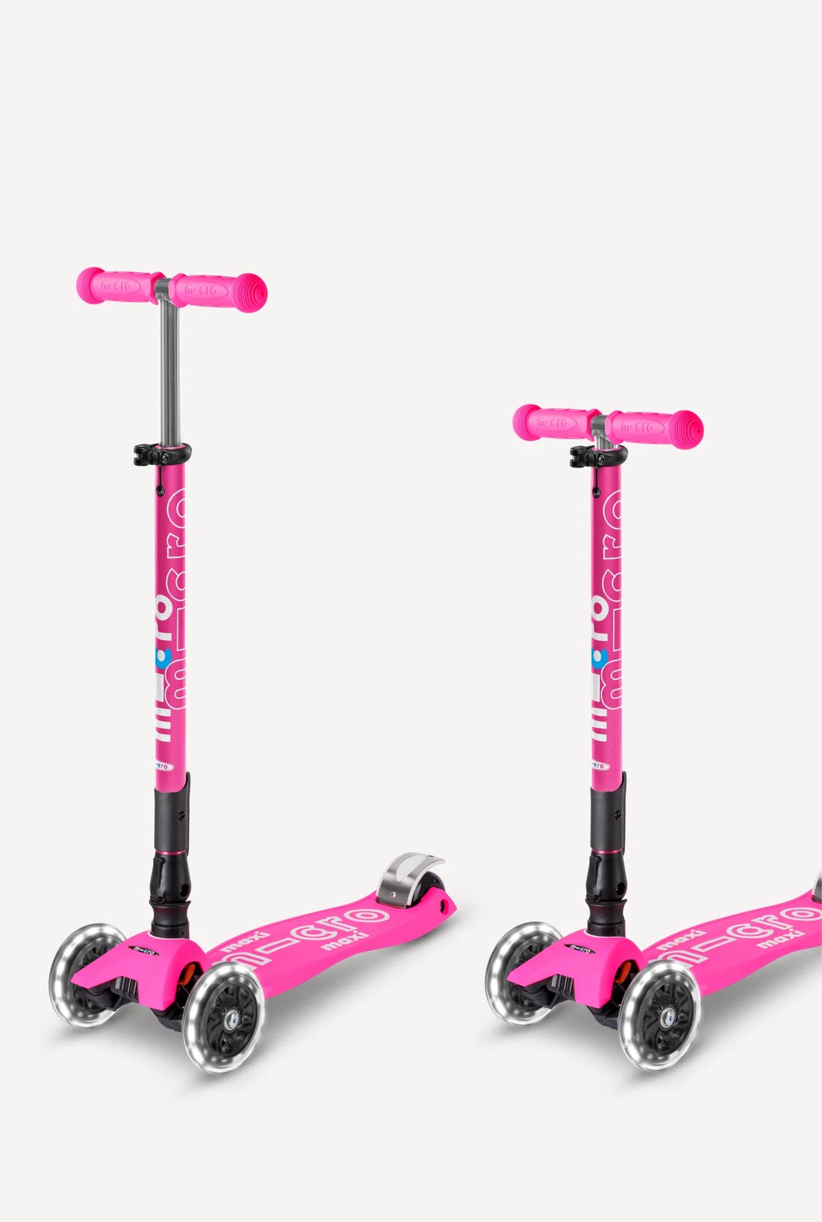 Micro Maxi Foldable LED Scooter