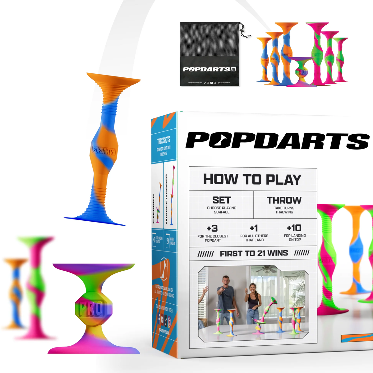 Popdarts Pro Pack Neon