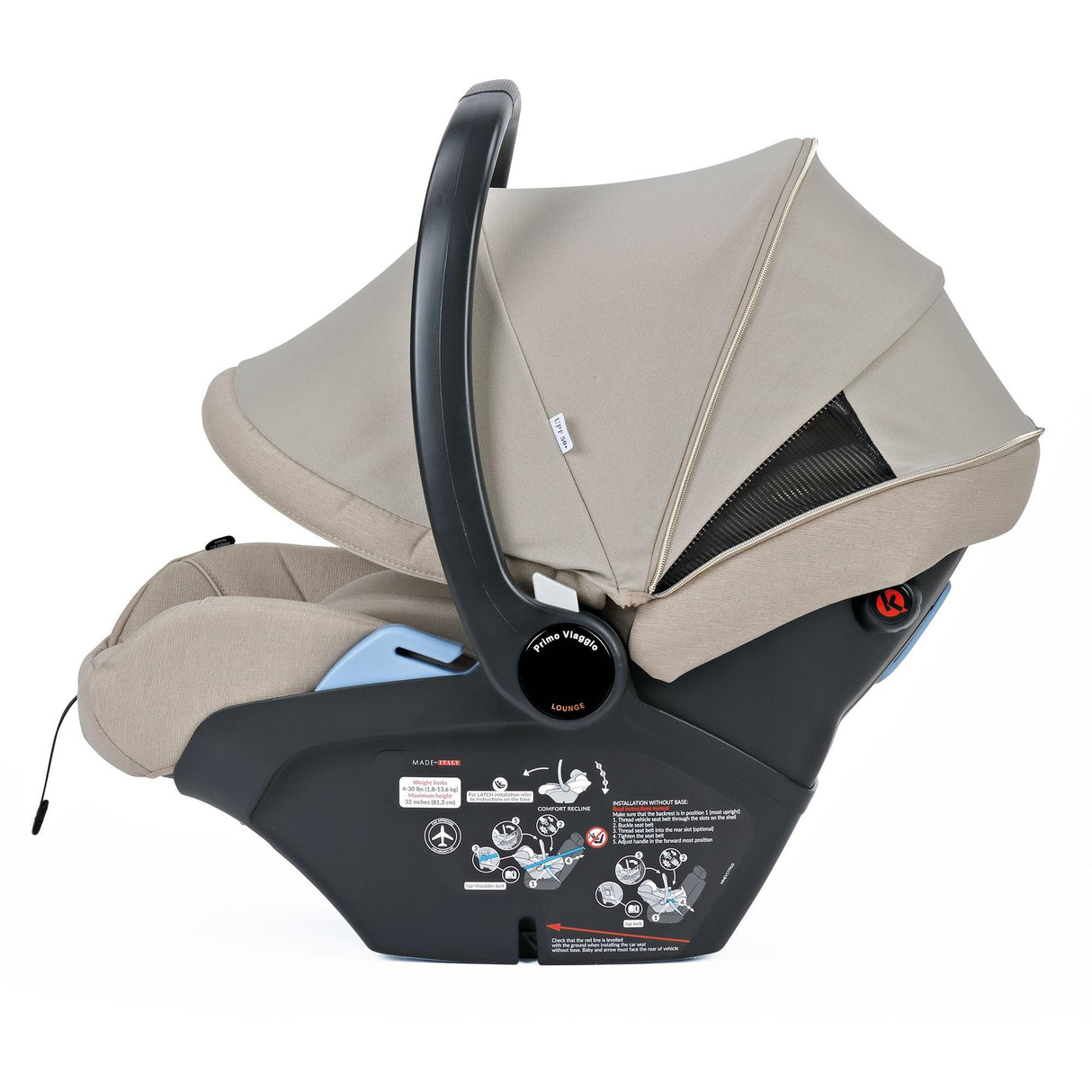 PEG Primo Viaggio Lounge Infant Car Seat + Load Leg Base