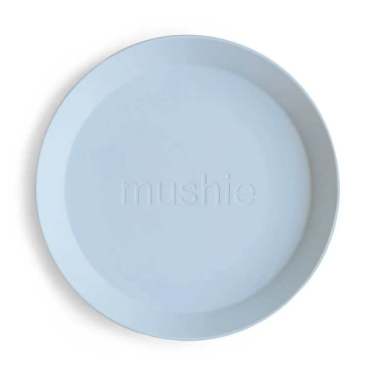 Round Dinnerware Plates, Set of 2