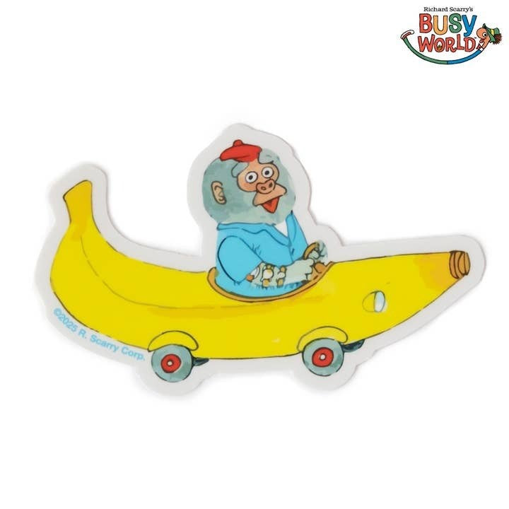 Richard Scarry Banana Car Stic