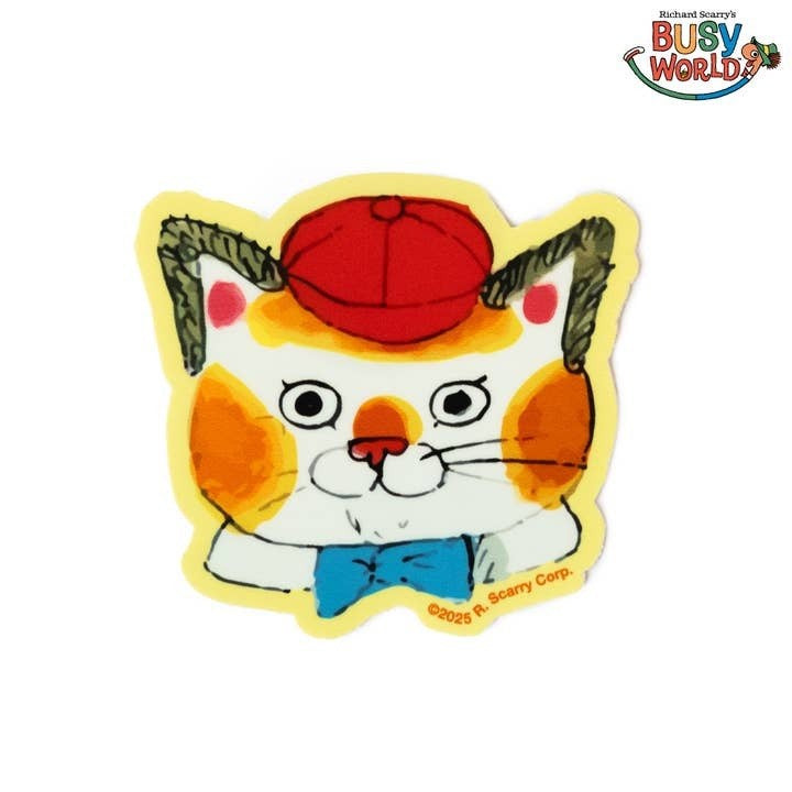 Richard Scarry Huck Cat Sticke