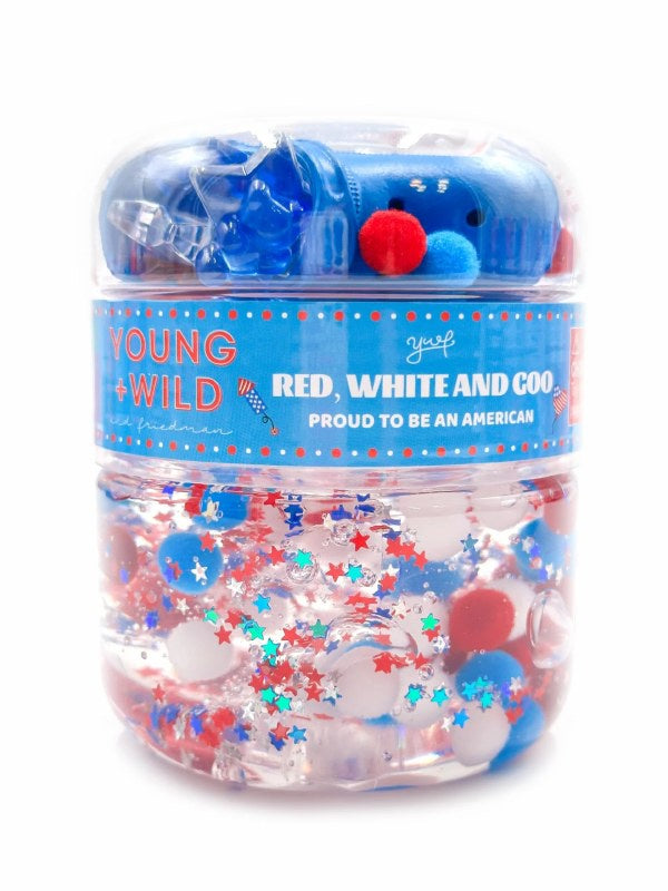 Red White & Goo Slime