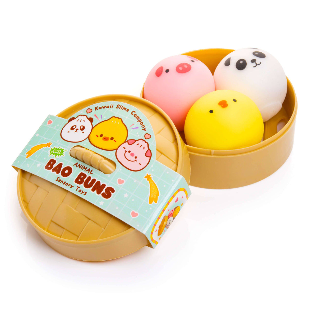 Animal Bao Bun Sensory Fidget Toy
