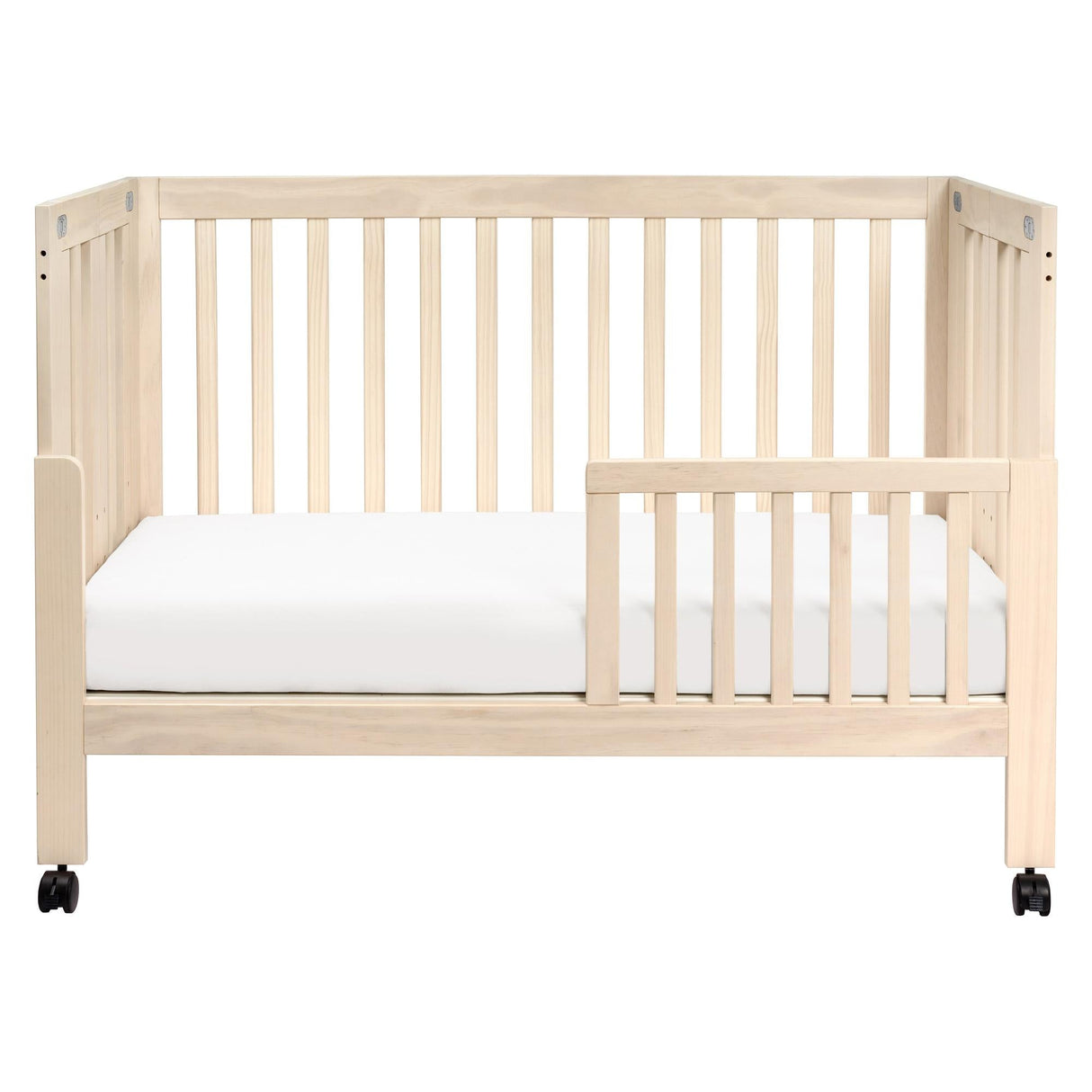 Babyletto Maki Portable Folding Crib with Toddler Bed Conversion Kit