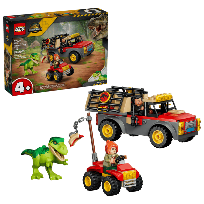 Jurassic World Young T. rex Transport Truck
