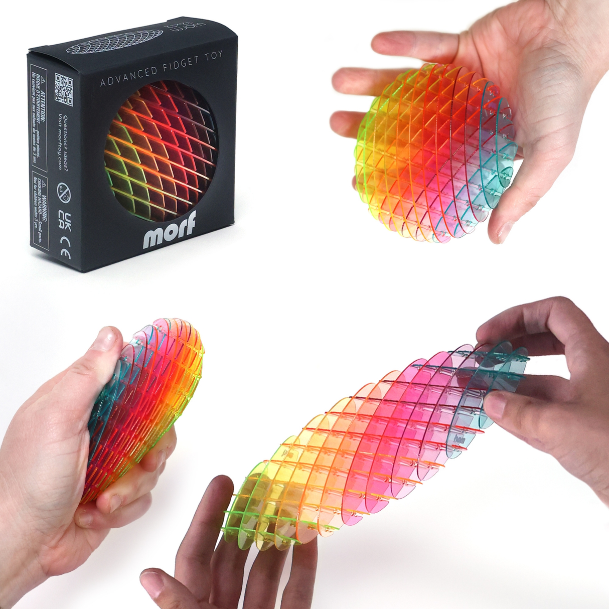 Morf Worm Rainbow Small