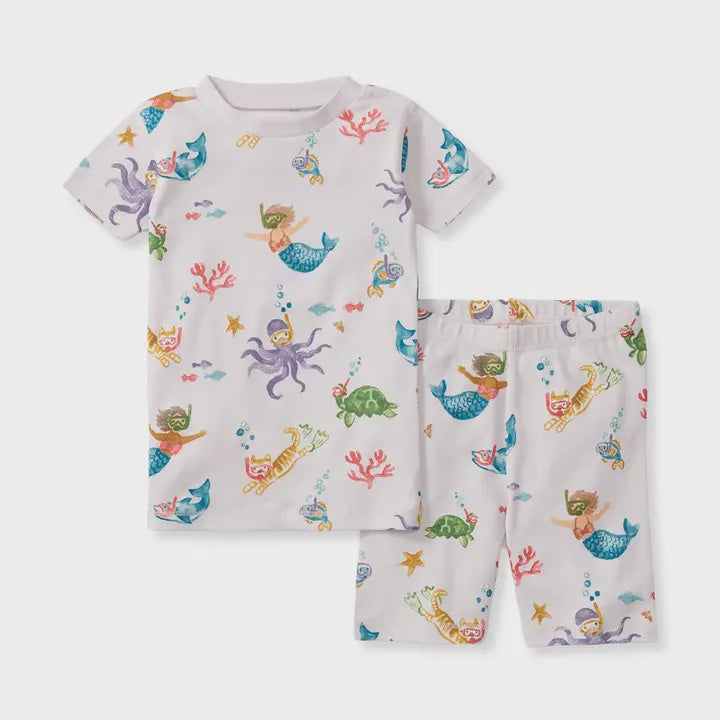 Short PJ Set Snorkeling
