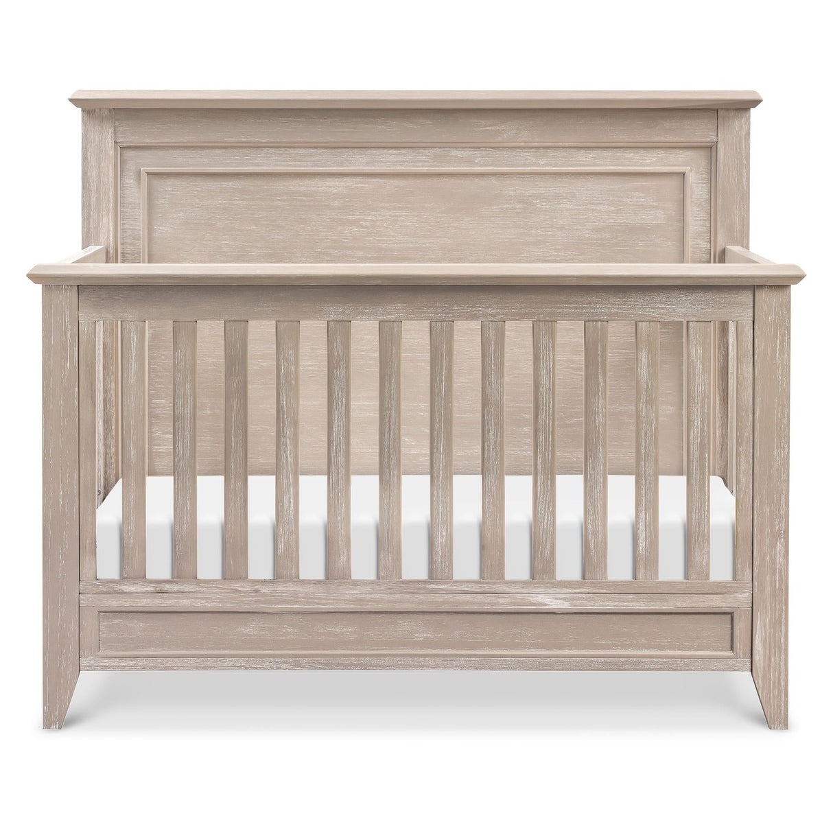 Monogram by Namesake Barrow Rustic 4-in-1 Convertible Flat Top Crib