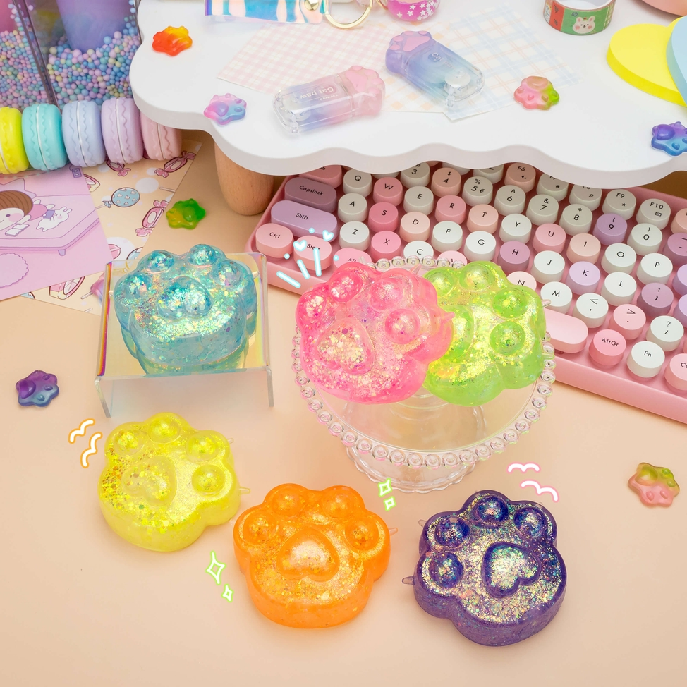 Gummy Kitty Paws Sensory Toy