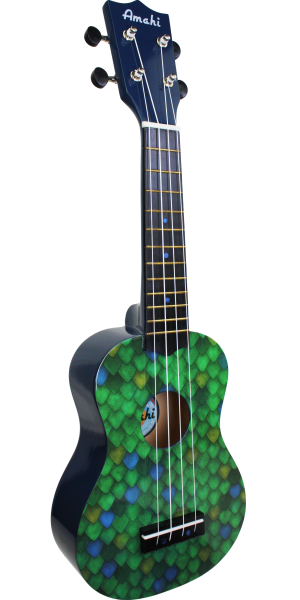 Ukulele w/ Dragon Scales