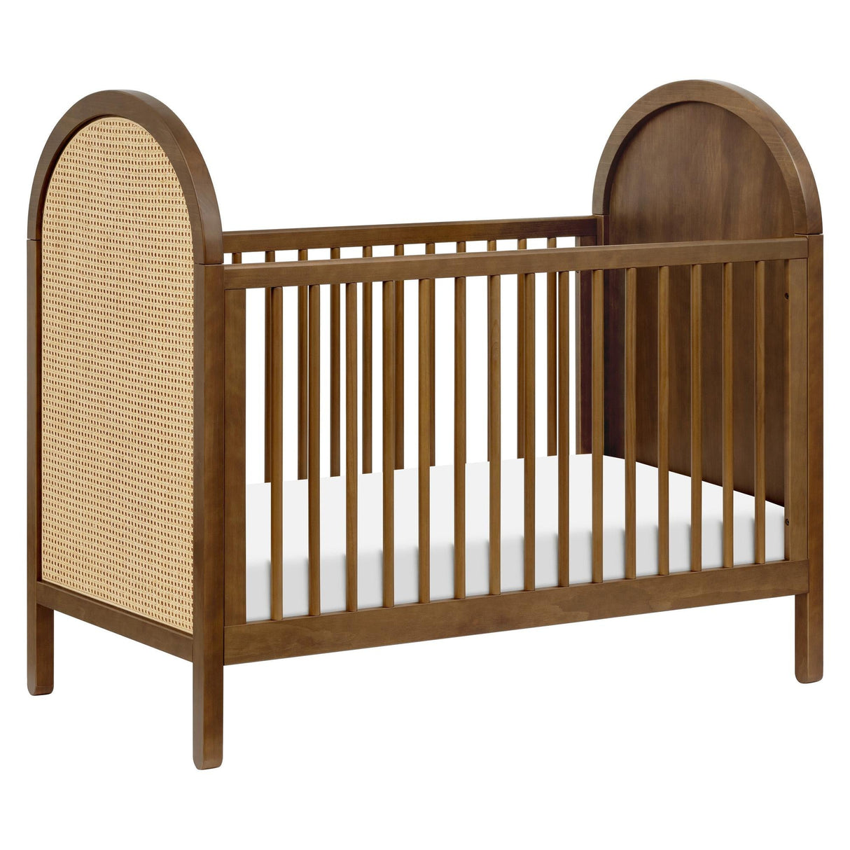 Babyletto Bondi Cane 3-in-1 Convertible Crib with Toddler Bed Conversion Kit