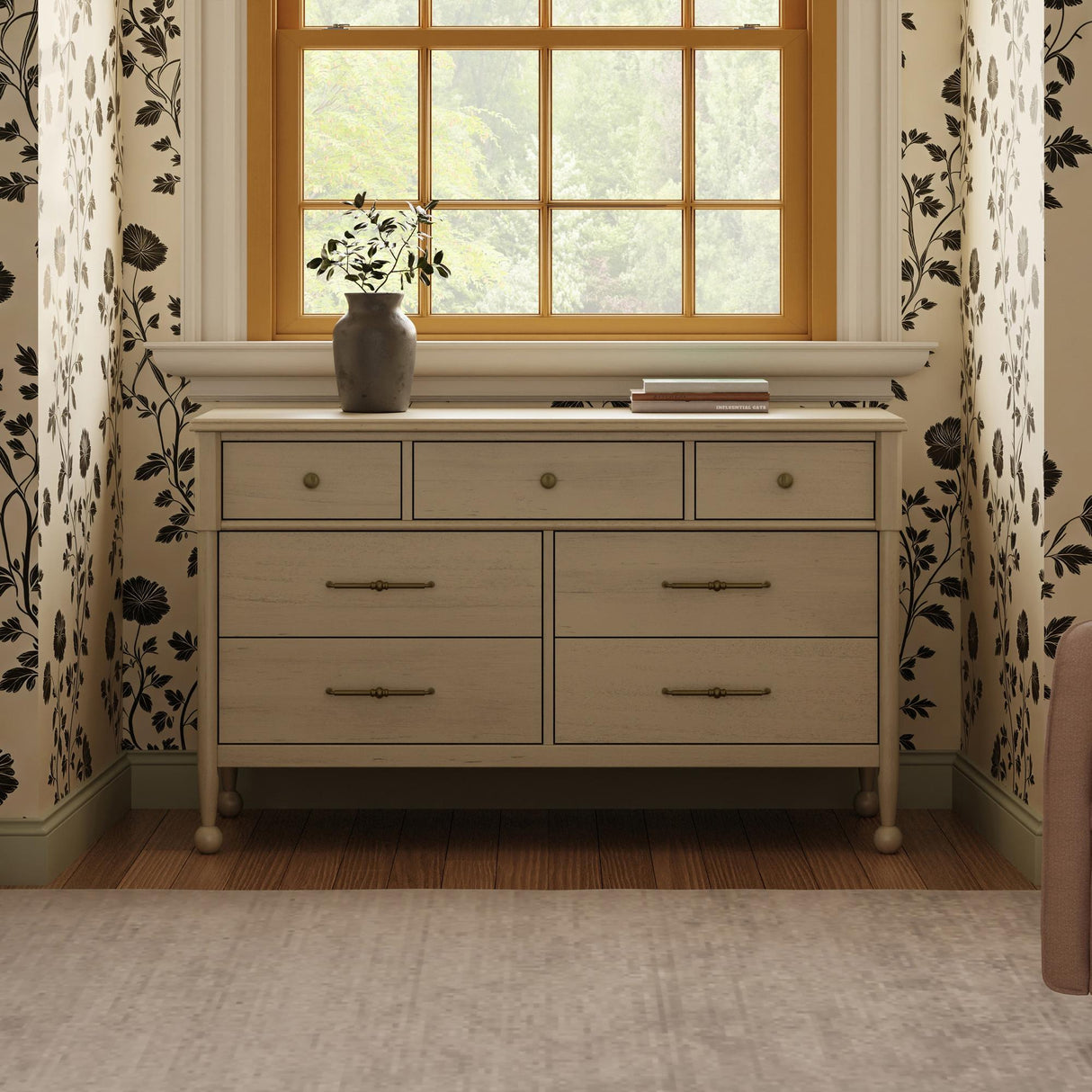 Namesake Alouette 7-Drawer Wide Dresser (56”)