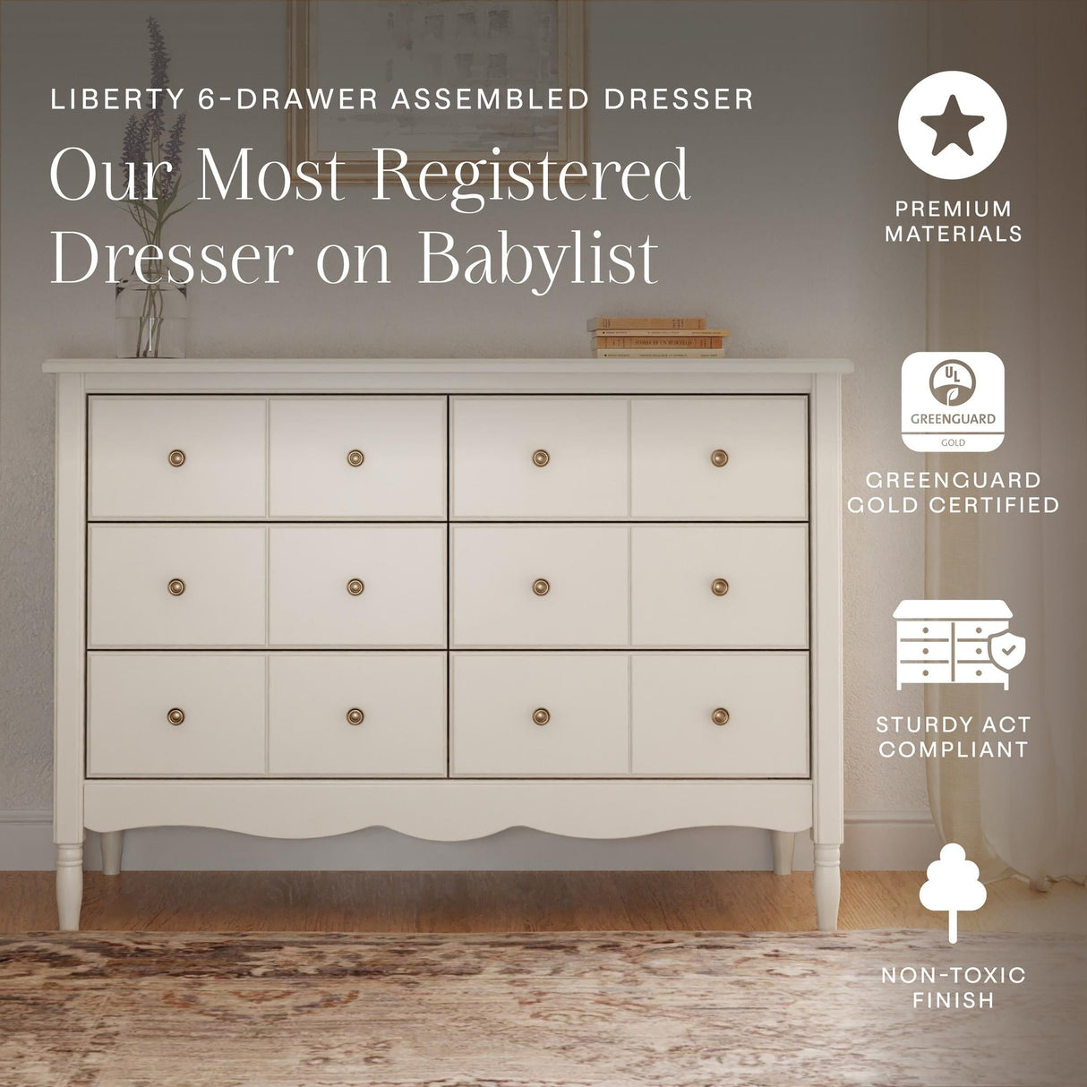 Namesake Liberty 6-Drawer Dresser