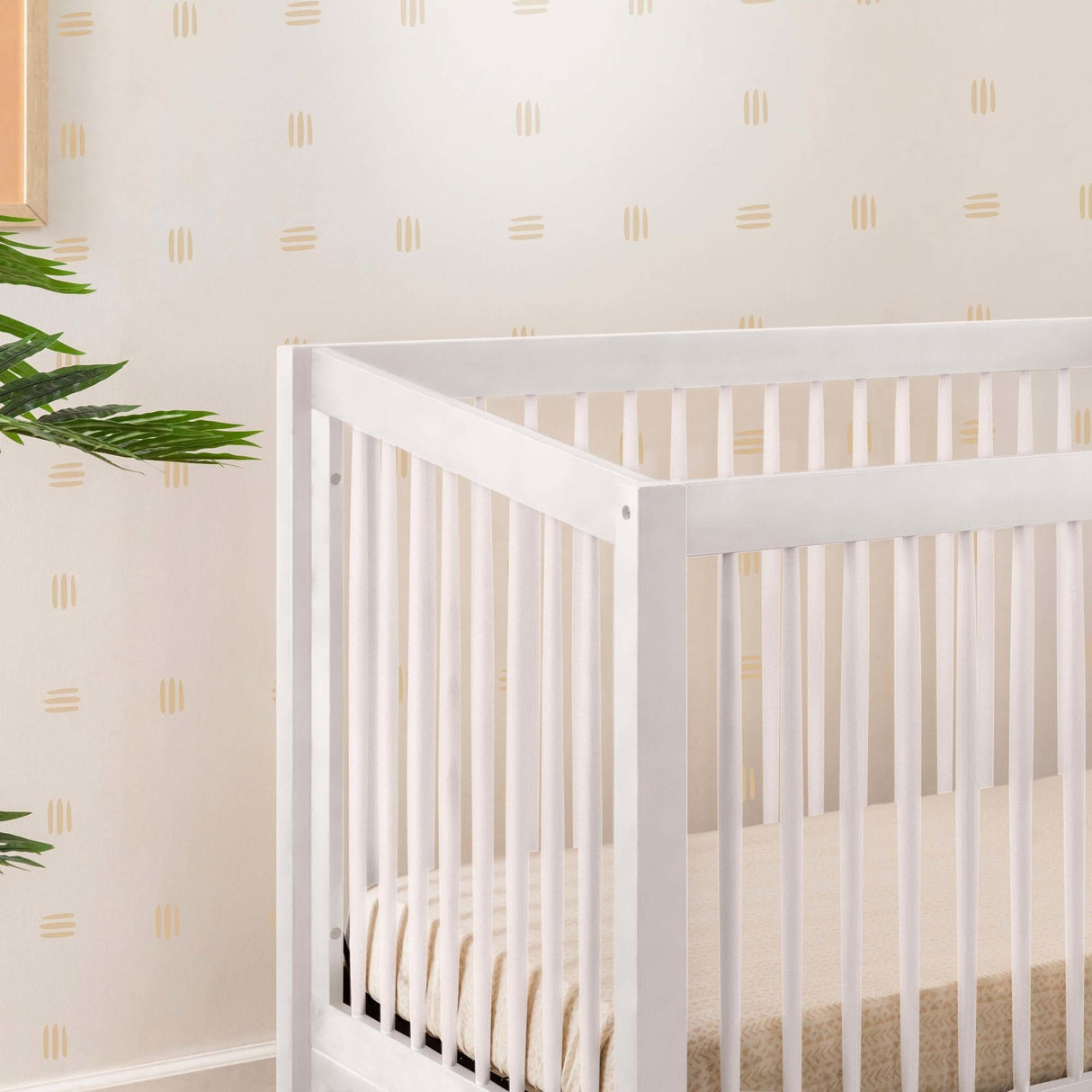Babyletto Sprout 4-in-1 Convertible Crib with Toddler Bed Conversion Kit