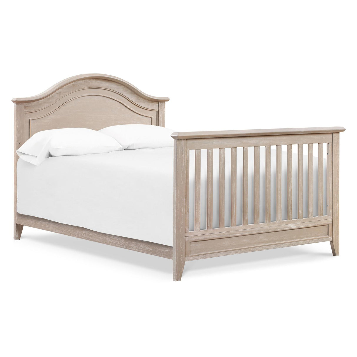 Monogram by Namesake Barrow Rustic 4-in-1 Convertible Curve Top Crib