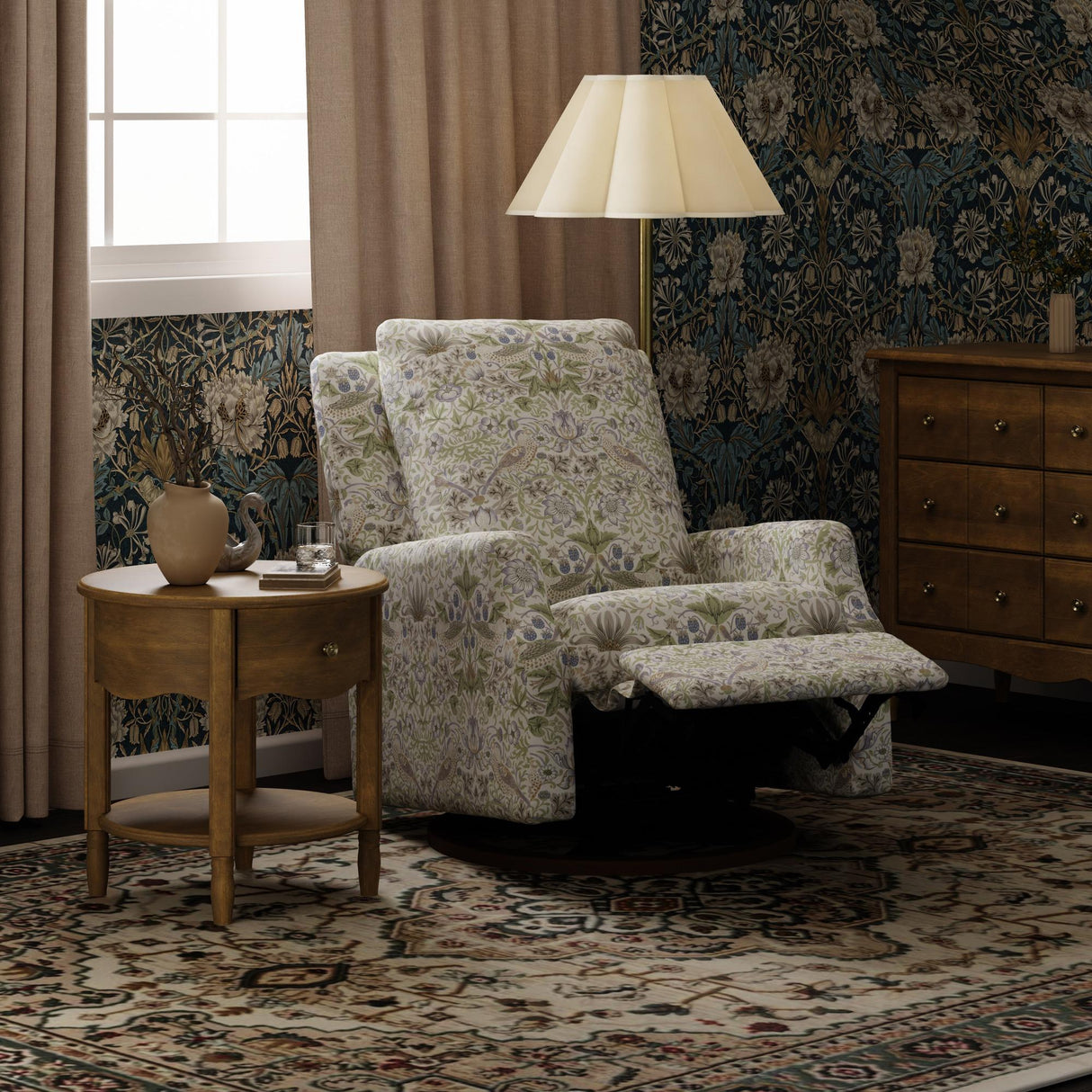 Morris & Co. x Namesake Crewe Recliner and Swivel Glider