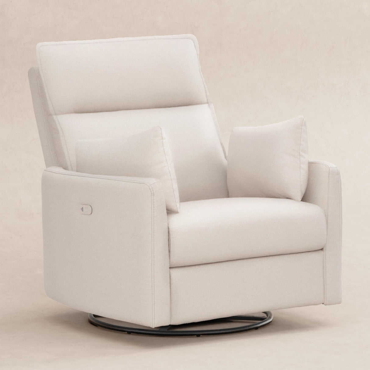Babyletto Nori Extra Wide Electronic Recliner & Swivel Glider with USB port