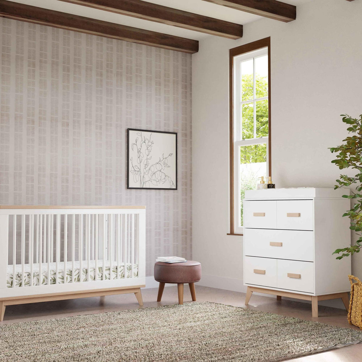 Babyletto Scoot 3-Drawer Changer Dresser with Removable Changing Tray
