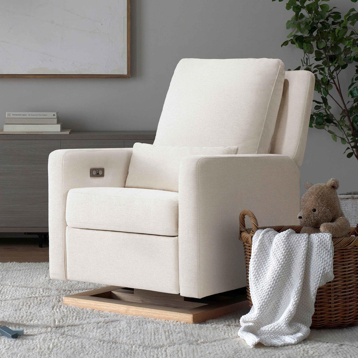 Babyletto Sigi Electronic Recliner and Glider with USB Port