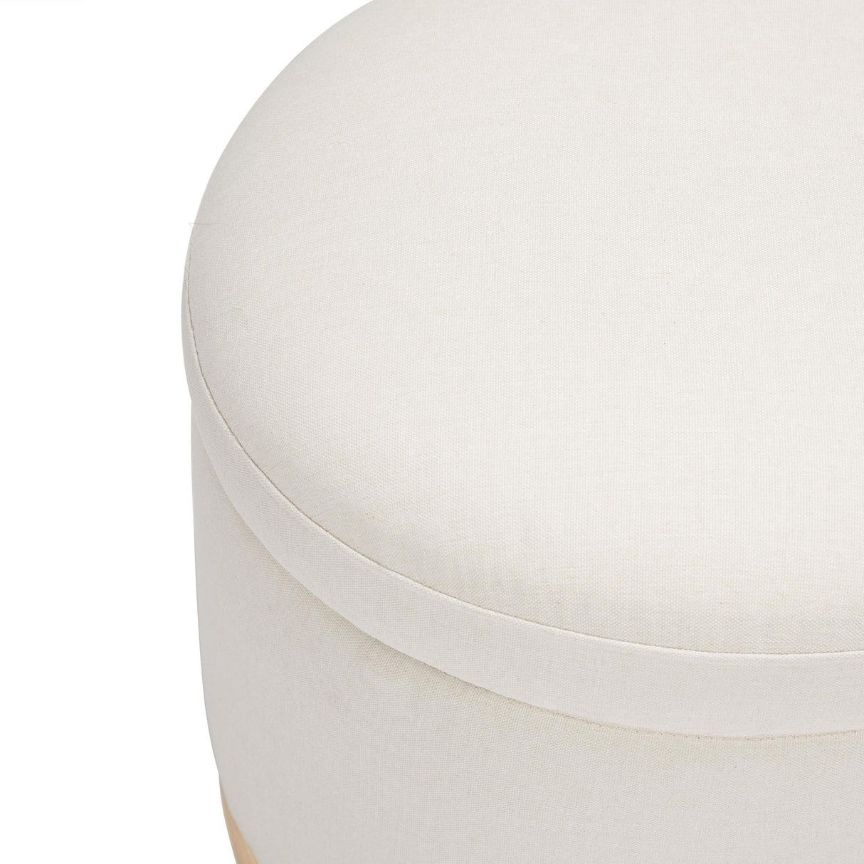 Babyletto Naka Storage Ottoman in Eco-Performance Fabric | Water Repellent & Stain Resistant