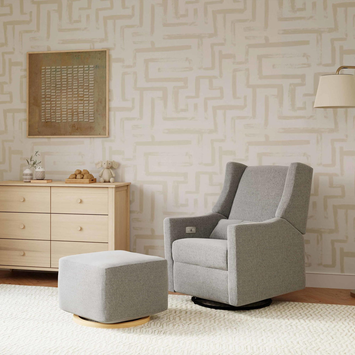 Babyletto Kiwi Gliding Ottoman