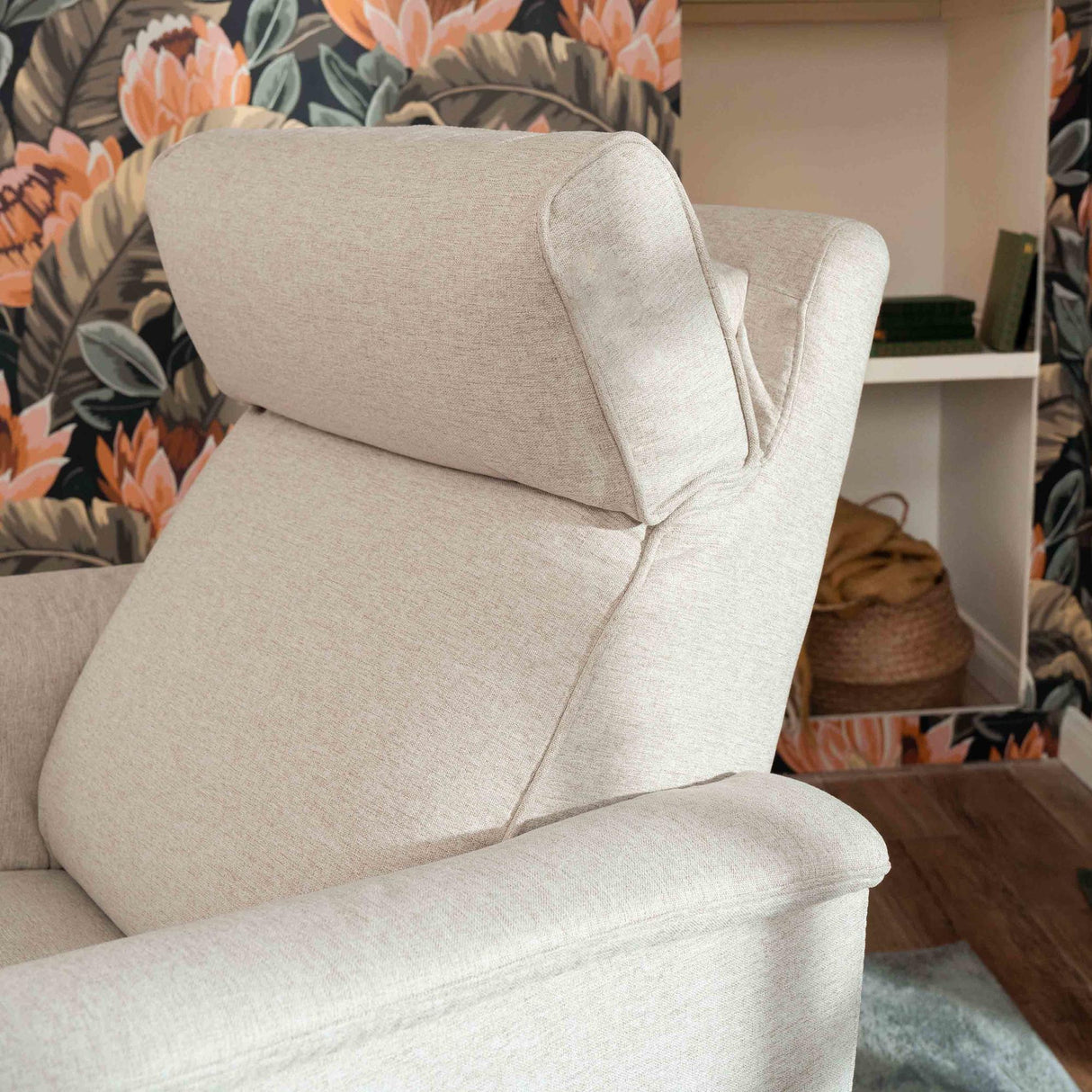 Namesake Willa Plus Power Glider Recliner + Power Headrest