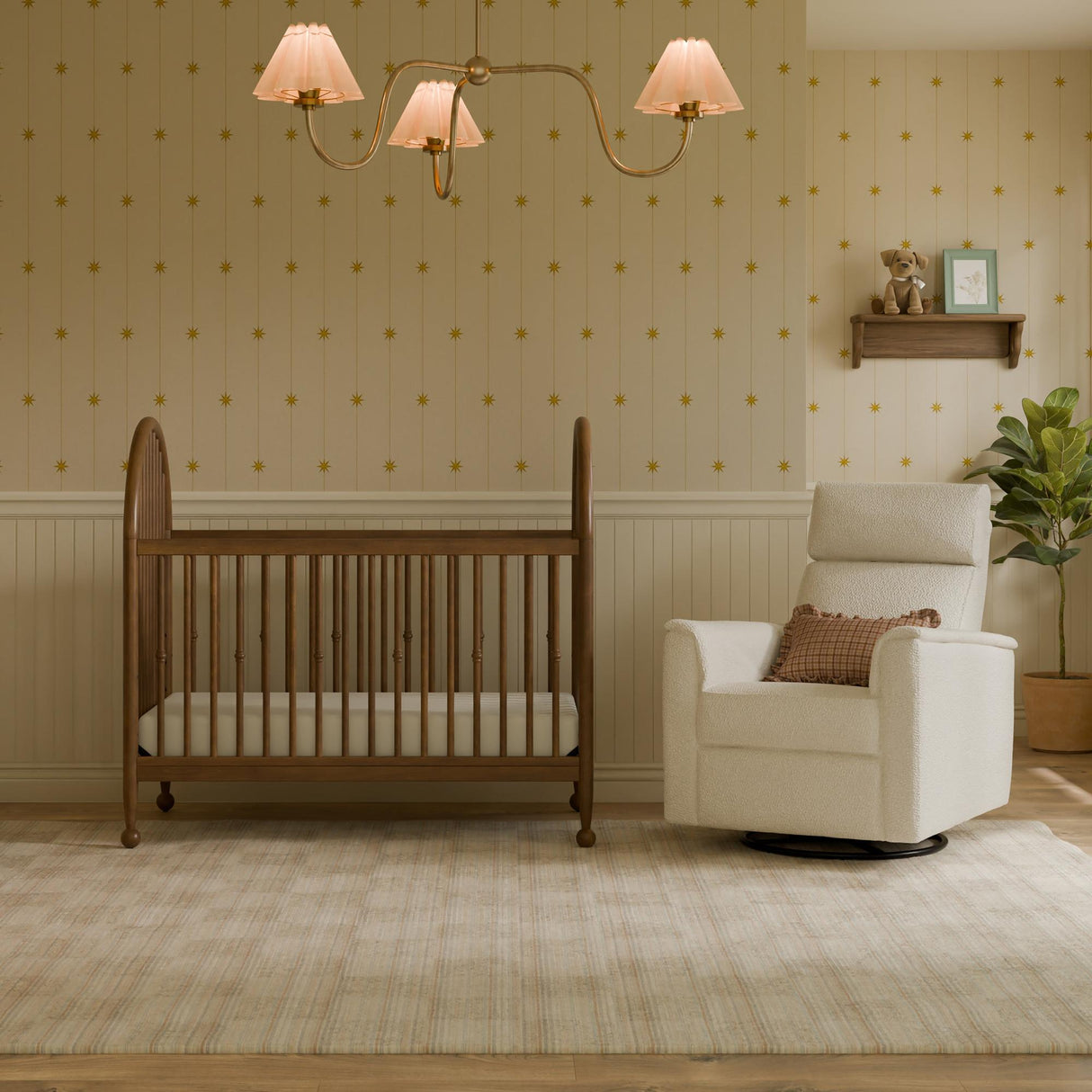 Namesake Alouette 3-in-1 Convertible Spindle Crib