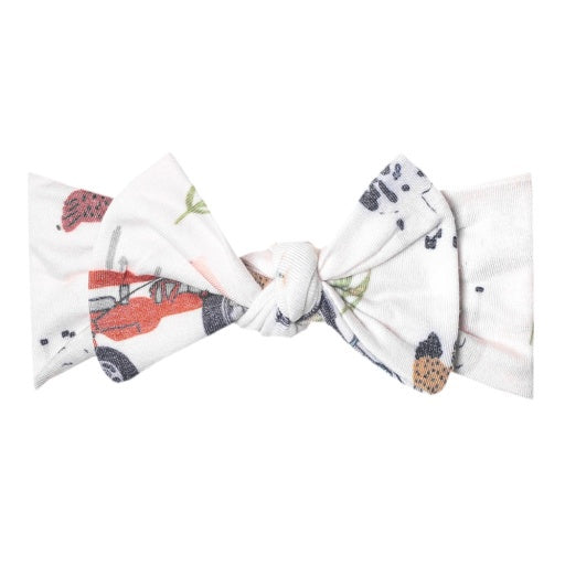 KNIT HEADBAND BOW - JO