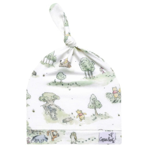 TOP KNOT HAT - HUNDRED ACRE WOOD