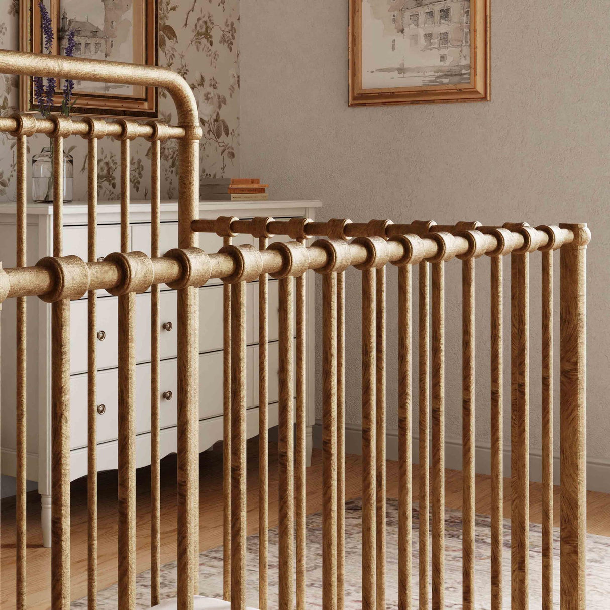 Namesake Winston 4-in-1 Convertible Mini Crib