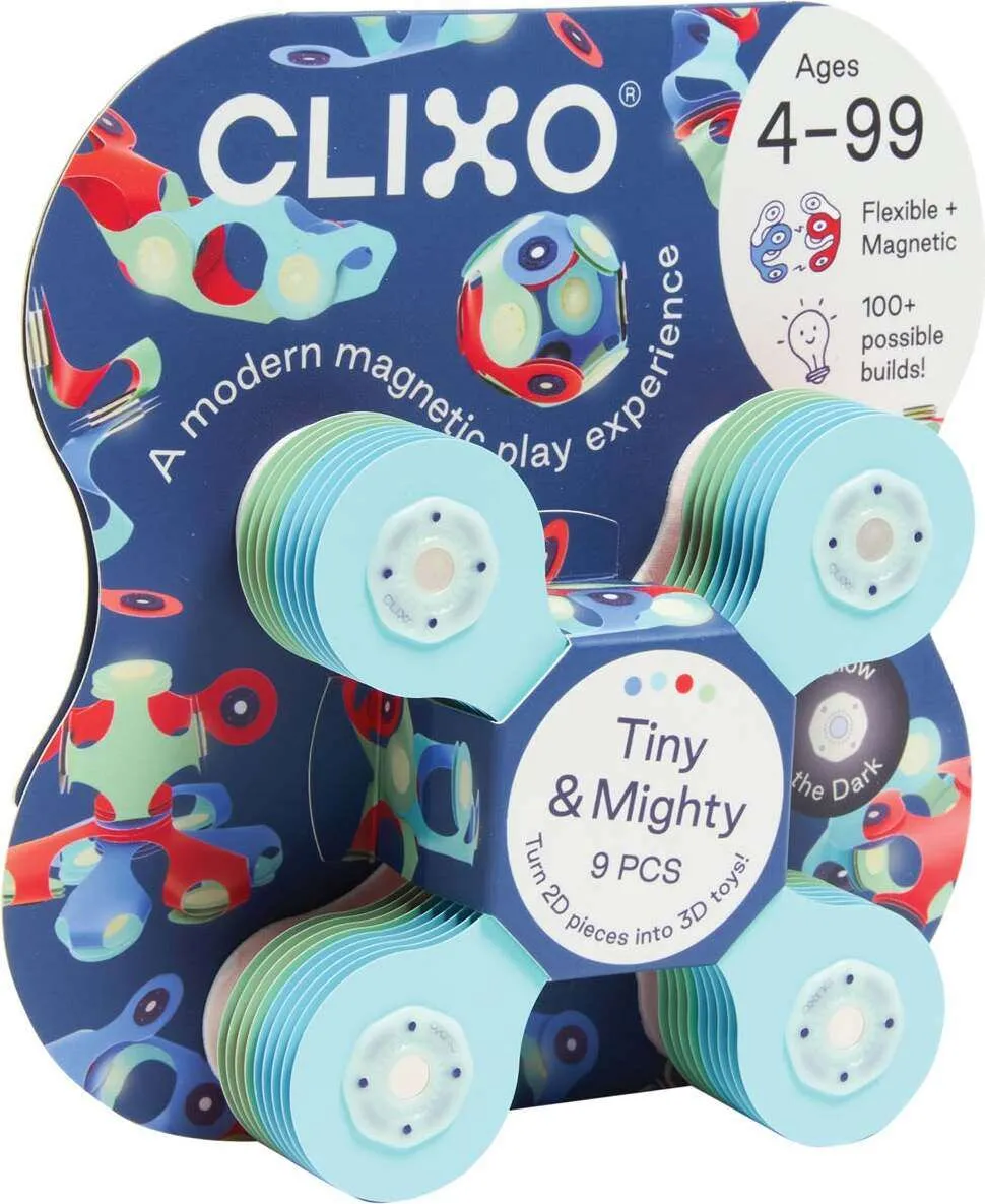 Clixo Tiny & Mighty Pack 9 pcs
