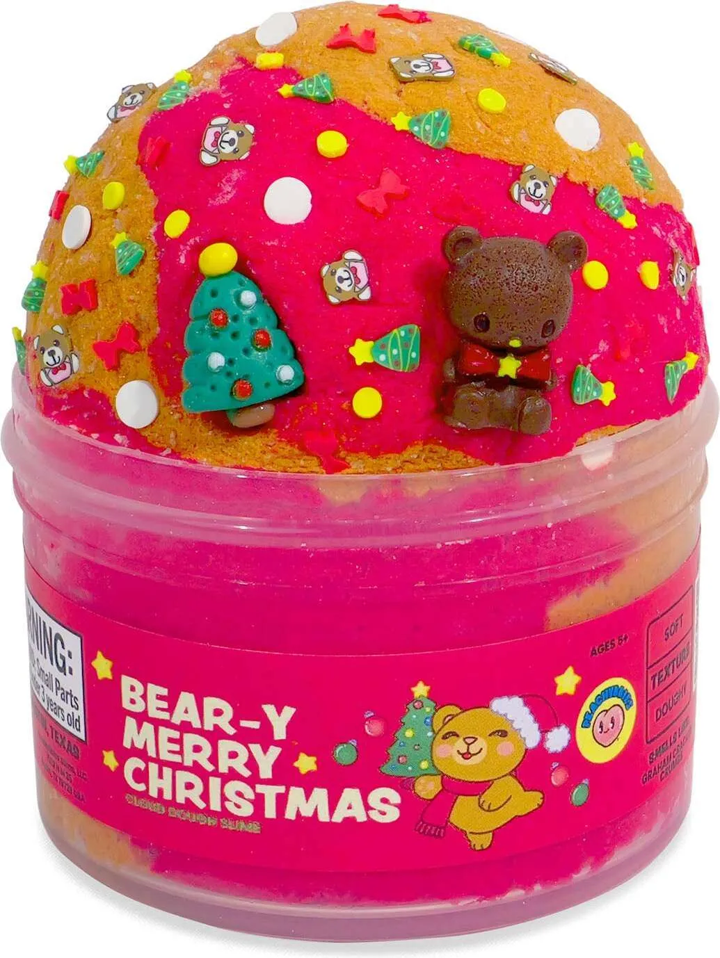 Bear-y Merry Christmas Cloud Dough Slime