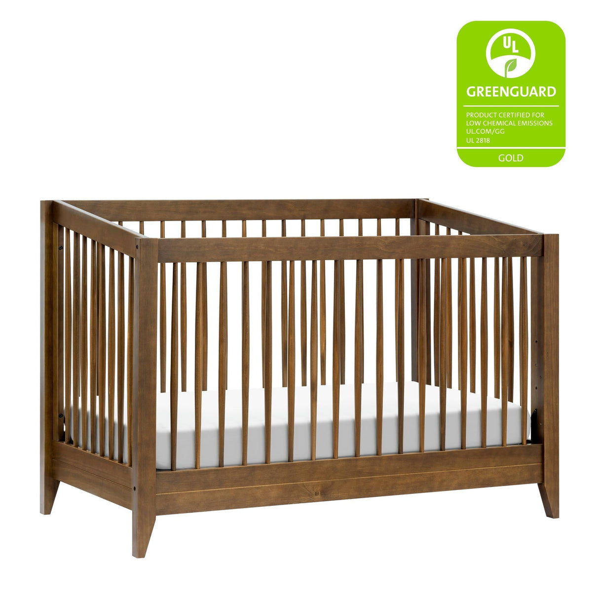 Babyletto Sprout 4-in-1 Convertible Crib with Toddler Bed Conversion Kit