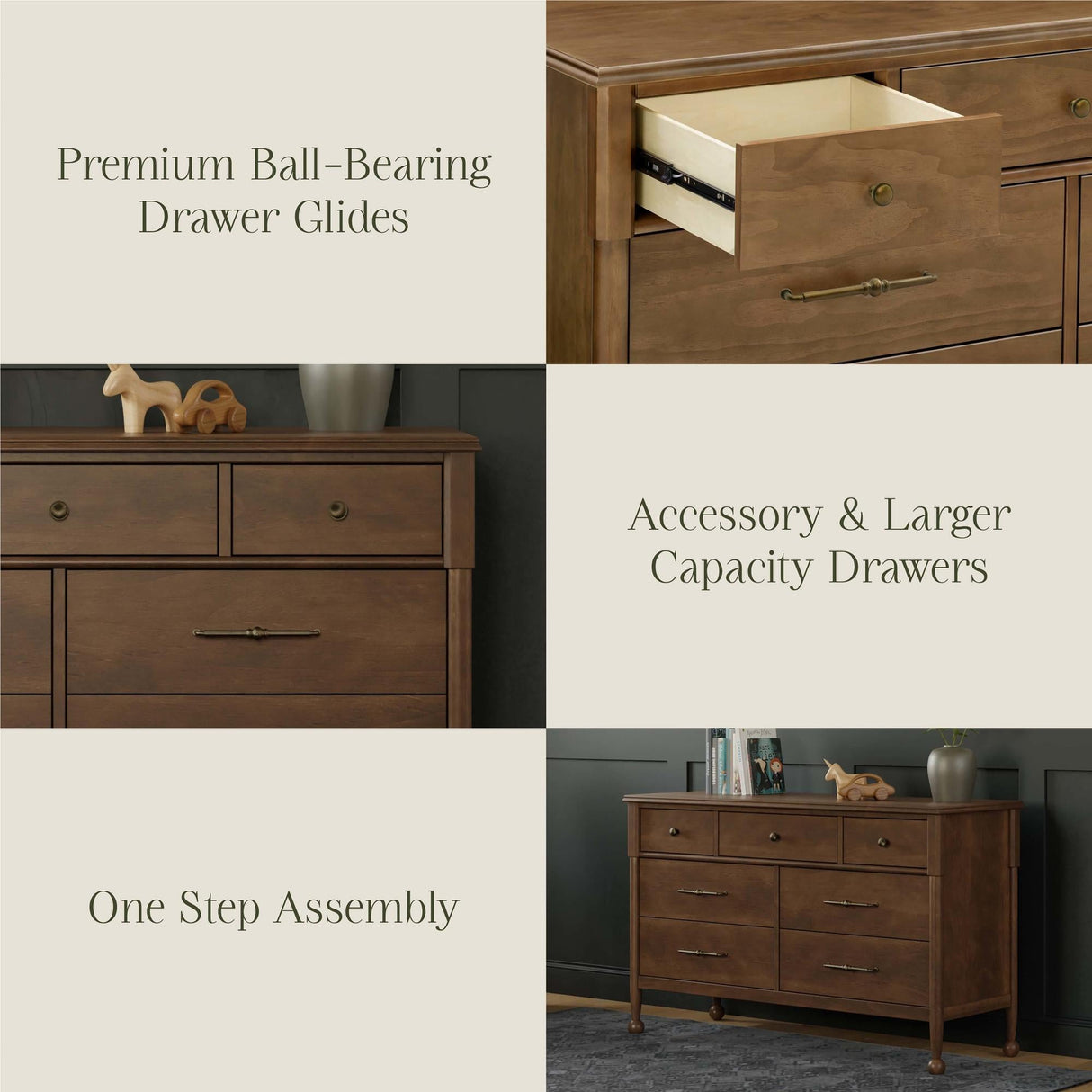 Namesake Alouette 7-Drawer Wide Dresser (56”)