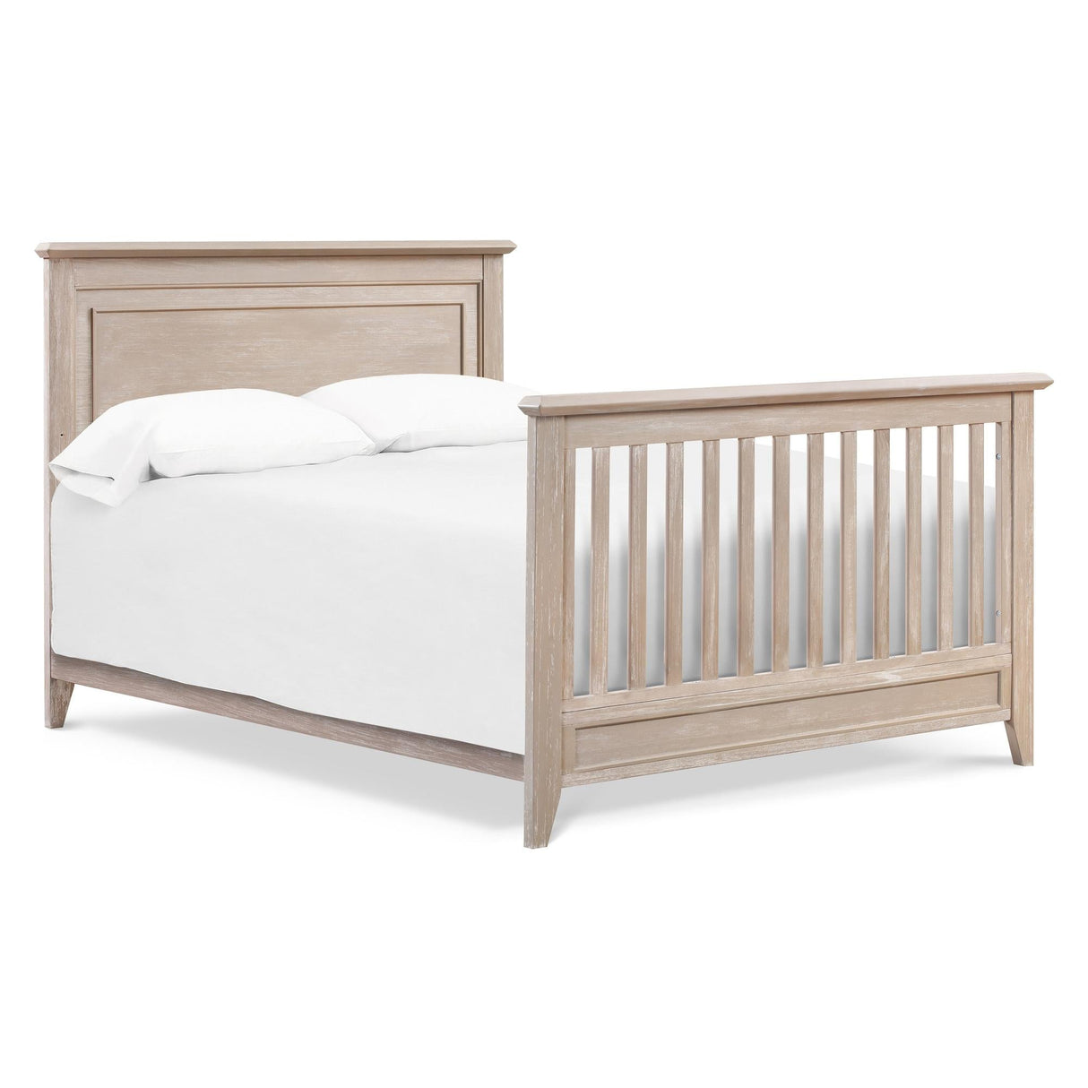 Monogram by Namesake Barrow Rustic 4-in-1 Convertible Flat Top Crib