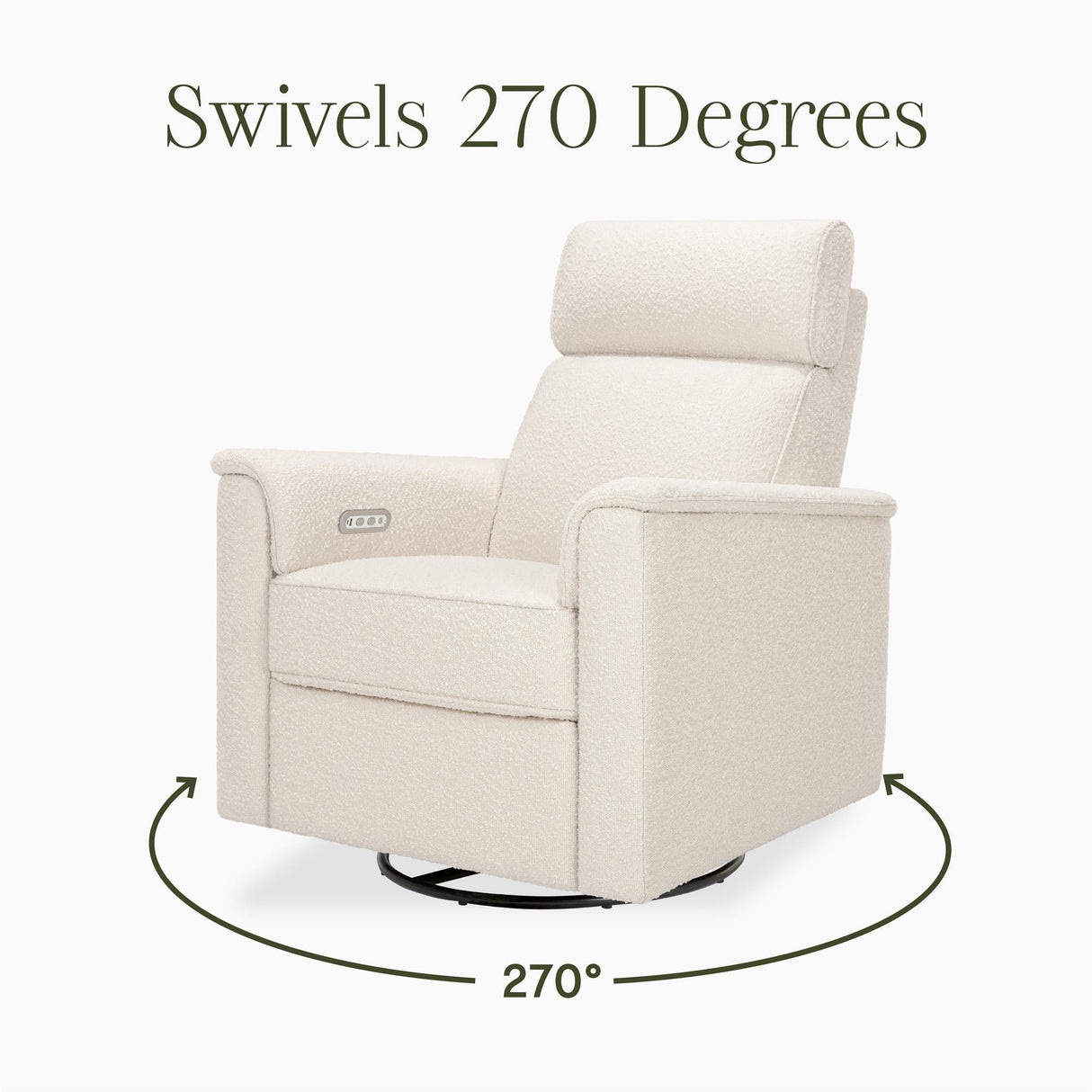 Namesake Willa Plus Power Glider Recliner + Power Headrest