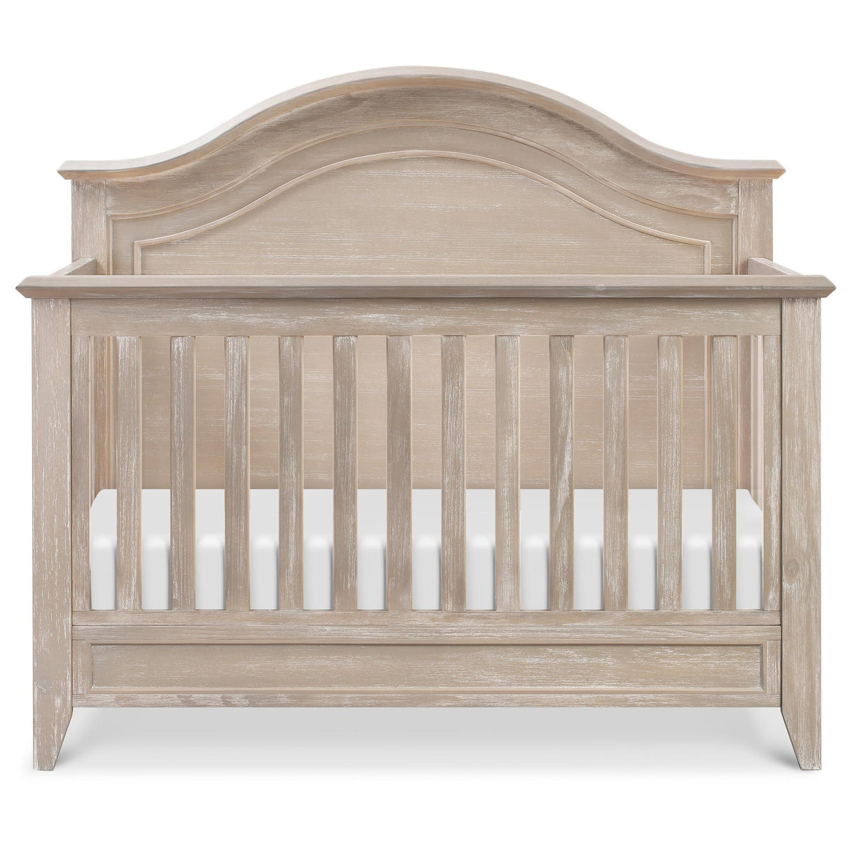 Monogram by Namesake Barrow Rustic 4-in-1 Convertible Curve Top Crib