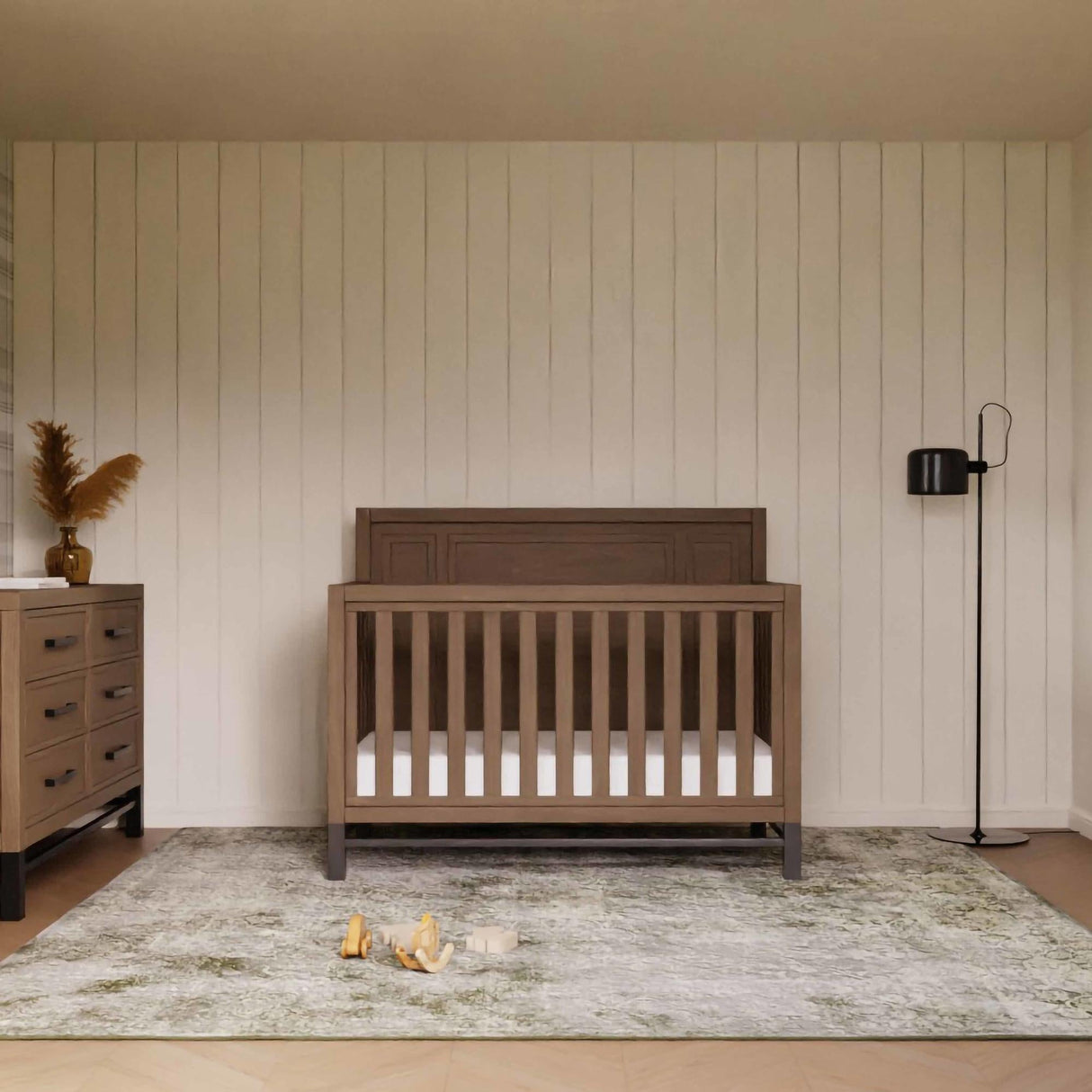 Monogram by Namesake Newbern 4-in-1 Convertible Crib