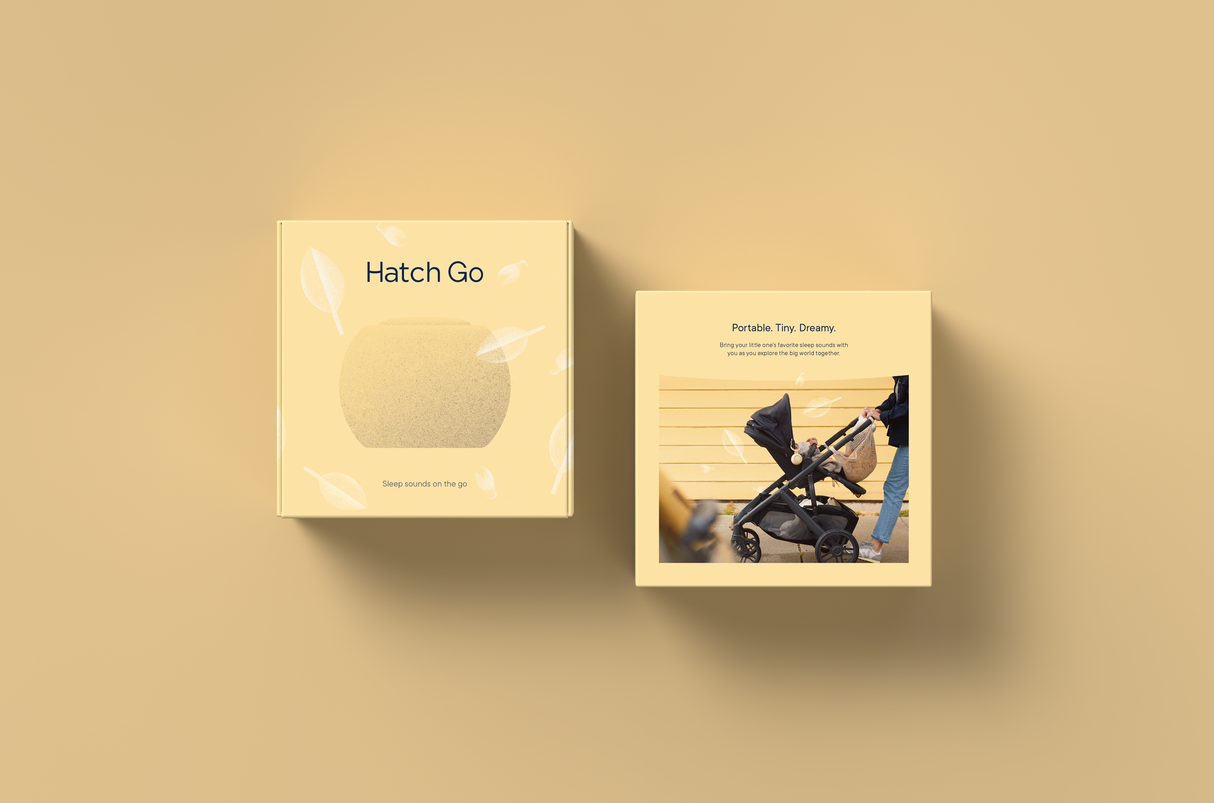 Hatch Go | Portable Sound Machine for Babies and Kids