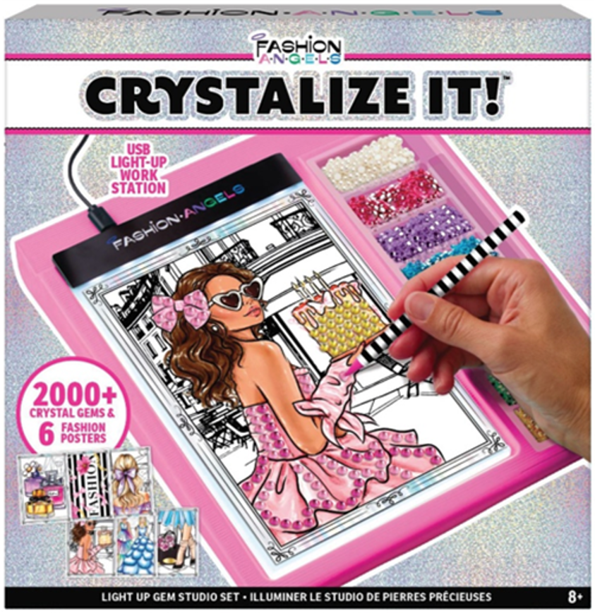 Crystalize It! DIY Light Up Gem Studio Set