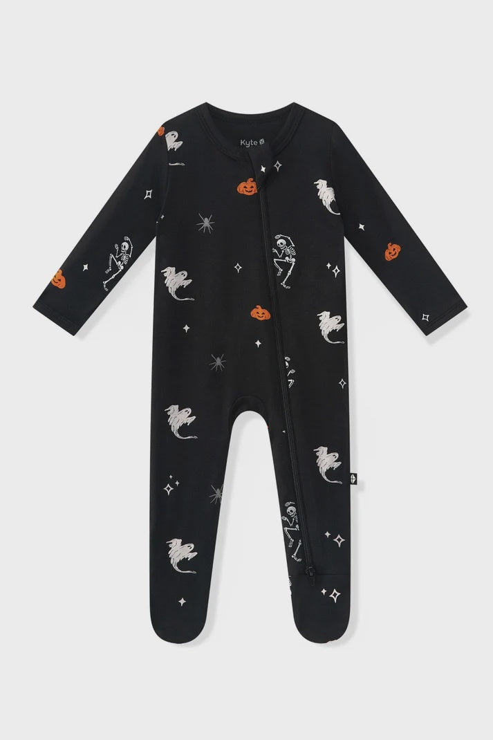 Kyte Zippered Footie in Halloween Friends