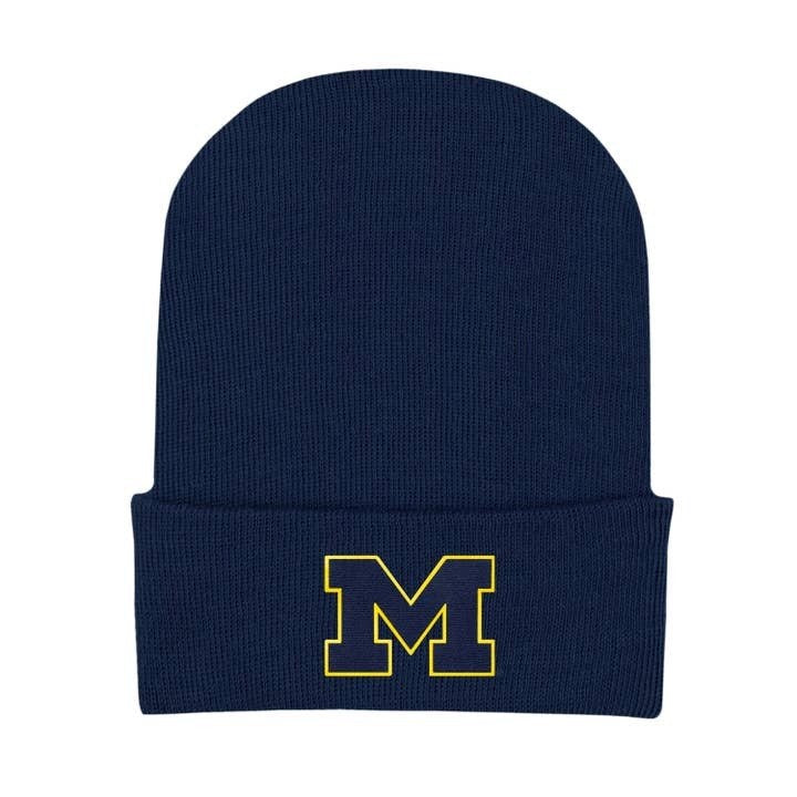 Michigan Knit Cap Outline