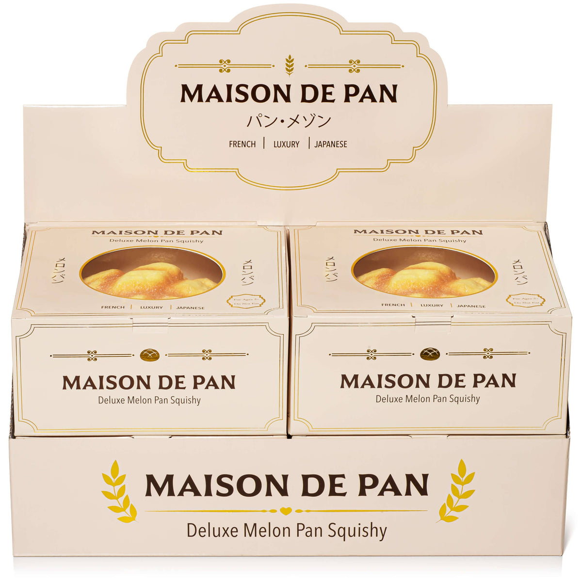 Maison De Pan Deluxe Melon Pan Squishy Toy